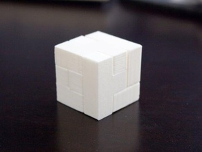 coffins half hour cube puzzles puzzle interlocking 3d print model - Mito3D