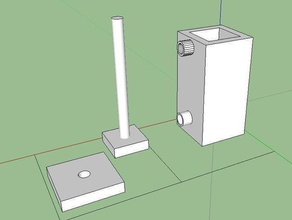 migliorato il pistone altri 3d makeentry modello parte robot robotica sketchup utile 3d print model - Mito3D