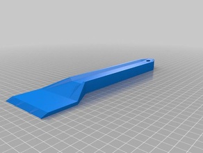 multifonction grattoir outil la main outils de glace maçonnerie mastic puttyknife universel 3d print model - Mito3D