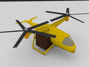 pesado levantador veículos avião 3d print model - Mito3D