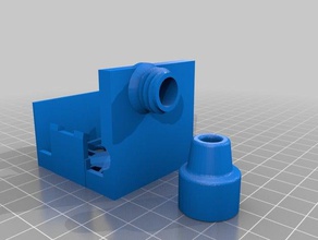 flashforge creador de doble ventilador único guardia removedor polvo filamento del tubo guía 3d la impresora partes 3d print model - Mito3D