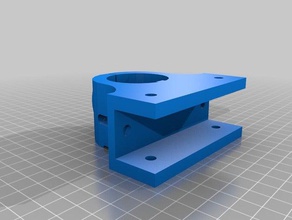 motor clamp robotics 3d print model - Mito3D