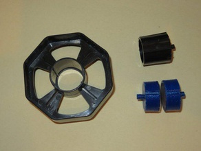 tesa roll-Achse - Ersatz Teile 3d print model - Mito3D