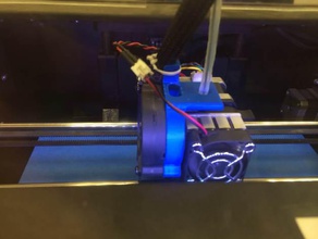 replicator 2 ventilador de refrigeração montagem 3d a impressora partes 3d print model - Mito3D