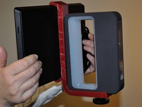 staffa di montaggio senso scanner surface pro 2 tablet 3d print model - Mito3D