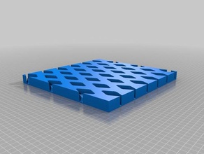 diamond pattern 3d printing tests 3d print model - Mito3D