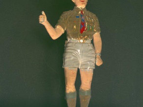 scout people airfix boy character figure model nextengine scan 3d print model - Mito3D