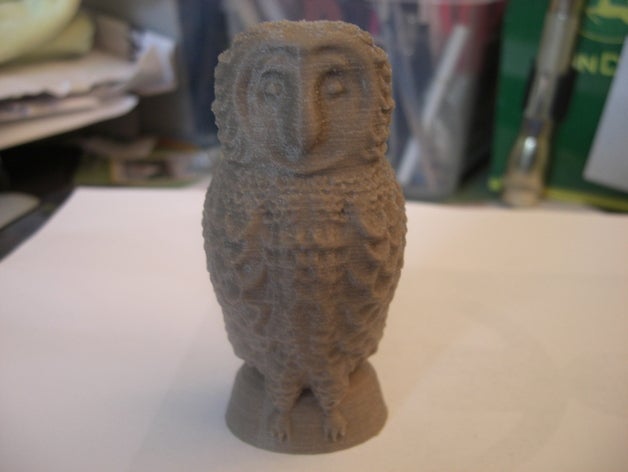 barn owl 01 animals 3D print model - Mito3D
