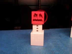 per lo più senza braccia minecraft snow golem creature 3d print model - Mito3D