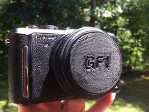 micro 43 lens cap press fit camera emaker gf1 panasonic 3d print model - Mito3D