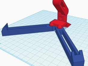adjustable tablet stand android ipad tinkercad 3d print model - Mito3D