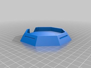 bunker usar o epic 40k brinquedos jogos armageddon cenário 3d print model - Mito3D