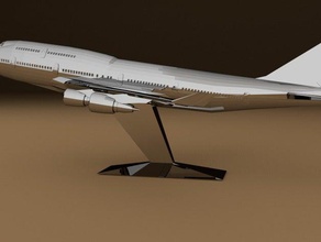boeing 747 modelo los vehículos 3d print model - Mito3D