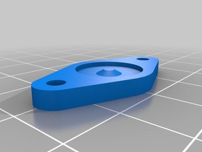 totalmente paramétrico de rolamento-friendly do eixo caps 3d a impressora partes melhoria haste ultimaker atualização umjfr 3d print model - Mito3D