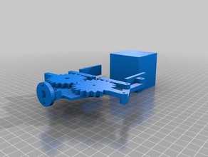 minibot claw robotics customized 3d print model - Mito3D
