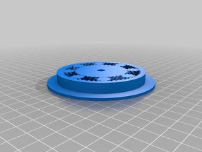 mesa giratória de rolamento 3d impressão personalizado 3d print model - Mito3D