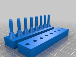 tip holder octet hand tools 3d print model - Mito3D
