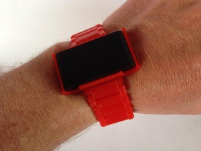 bande de poignet withings pulse les gadgets l'activité suivi customizer sommeil moniteur bracelet montre 3d print model - Mito3D