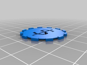 doppia estrusione fiches da poker giocattolo gioco accessori 3d in vetrina gromfrog modello parte pla sketchup strumento aggiornamento utile vegas 3d print model - Mito3D