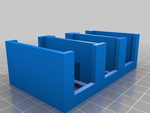 small world tile trays cutout organization openscad 3d print model - Mito3D
