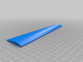 airfoil vehicles aircraft airplane flight wing 3d print model - Mito3D