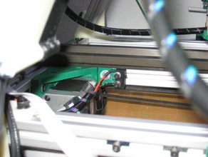 minimalist rail endstops 3d printers ao-100 ao-101 ao-10x limit switch lulzbot mendelmax 3d print model - Mito3D