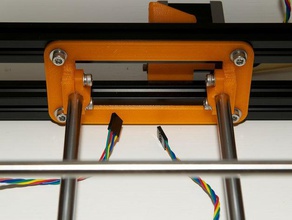 mendelmax rod mount clamp 10mm linear 3d printer parts 3d print model - Mito3D