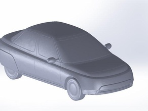 honda fsr coche de concepto los vehículos 3d print model - Mito3D