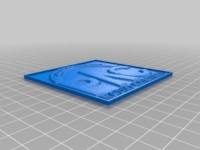 rls 2d art personalizado 3d print model - Mito3D