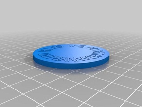 bingo marcatore 3 le monete distintivi personalizzato 3d print model - Mito3D
