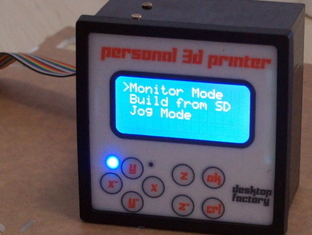 lcd controlador de interface 3d a impressora partes mbot 3D print model - Mito3D