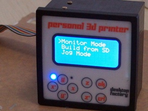 lcd interface controller 3d printer parts mbot 3d print model - Mito3D