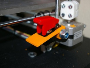 printrbot killswitch Montage 3d Drucker Teile m8 panel macht 3d print model - Mito3D