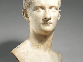 marble portrait bust emperor gaius known caligula scans replicas 3d print model - Mito3D