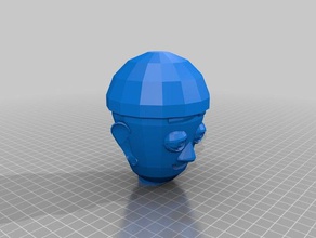 meine kundenspezifische Zeichentrickfilm-Figur-maker izzy01 interaktive 3d print model - Mito3D