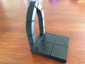 bordo liso arcada brinquedo jogo os acessórios openforge 3d print model - Mito3D