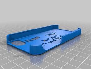superbowl case accessories customized 3d print model - Mito3D