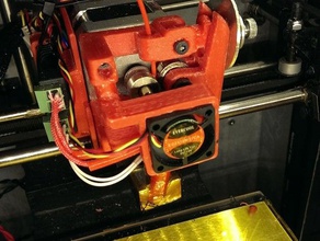 remplacement de la solidoodle extrudeuse libération rapide 3d l'imprimante extrudeuses jigsaw 3d print model - Mito3D