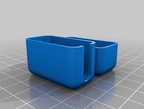 meu personalizados cabeça da escova uma tampa de caixa apertado mais profundo casa banho 3d print model - Mito3D