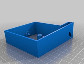 parametric music box crank case shaft mechanical toys customized 3d print model - Mito3D