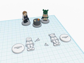 flatminis space scoundrels games 3d print model - Mito3D