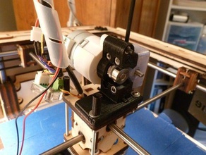 ultimaker direkten extruder 3d Drucker Extruder brutstruder direct drive pg35l 3d print model - Mito3D