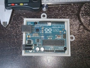 wall mount arduino uno electronics 3d print model - Mito3D