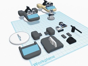 flatminis landspeeder juegos 3d print model - Mito3D