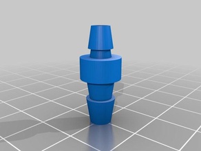 5-6mm conector de manguera al aire libre jardín personalizado 3d print model - Mito3D