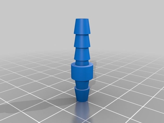 5mm carrot hose connector toy game accessories customized 3D print model - Mito3D