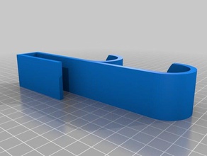 la mia porta personalizzata gancio appendiabiti organizzazione 3d print model - Mito3D