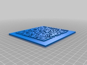 qr code wwwreprapcc signs logos 3d print model - Mito3D