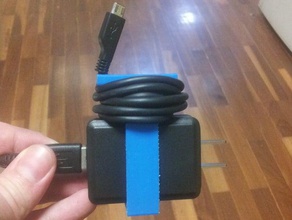 usb cable organizer onda tablet 3d print model - Mito3D