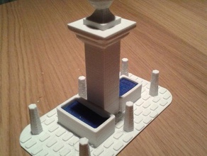 fontain meine Stadt malmedy in Belgien durchsucht Replikate fontaine fraternite 3d print model - Mito3D